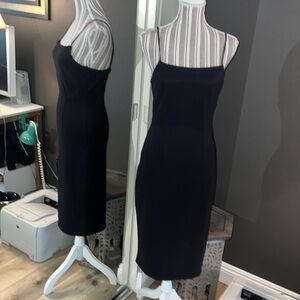 1 hour sale. Open Edit, black dress, Medium, worn twice